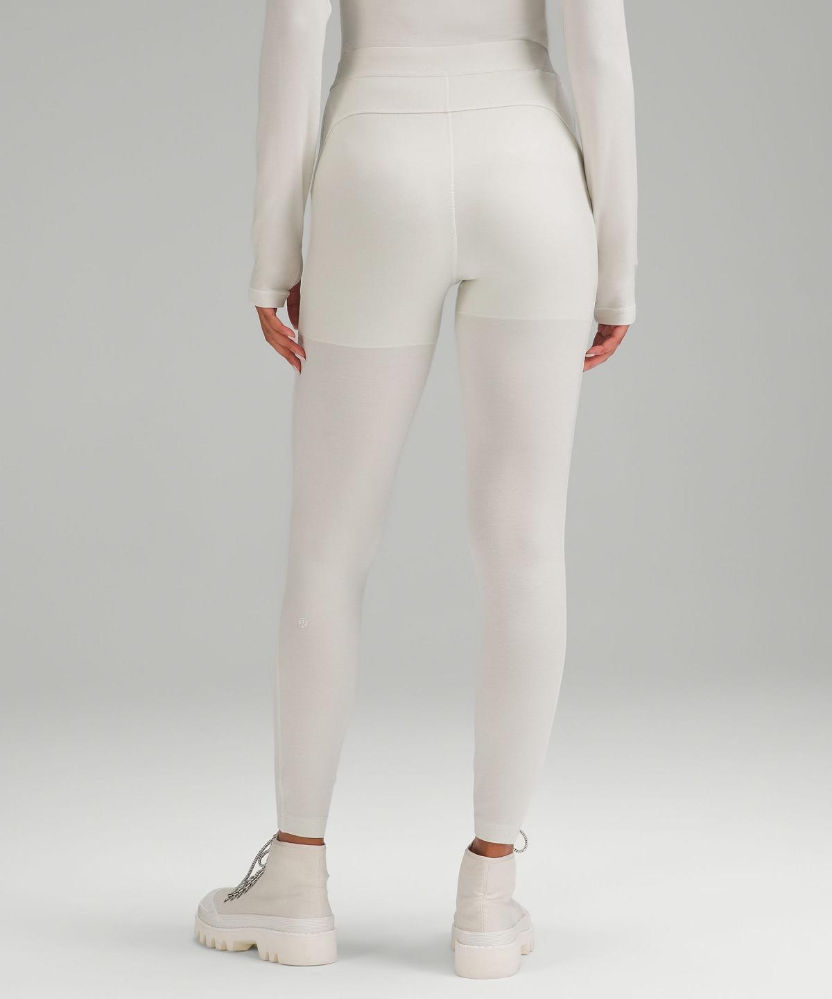 Leggings Donna Lululemon High-Rise Base Layer Tight 28" Bianche | IT_LuLu63445