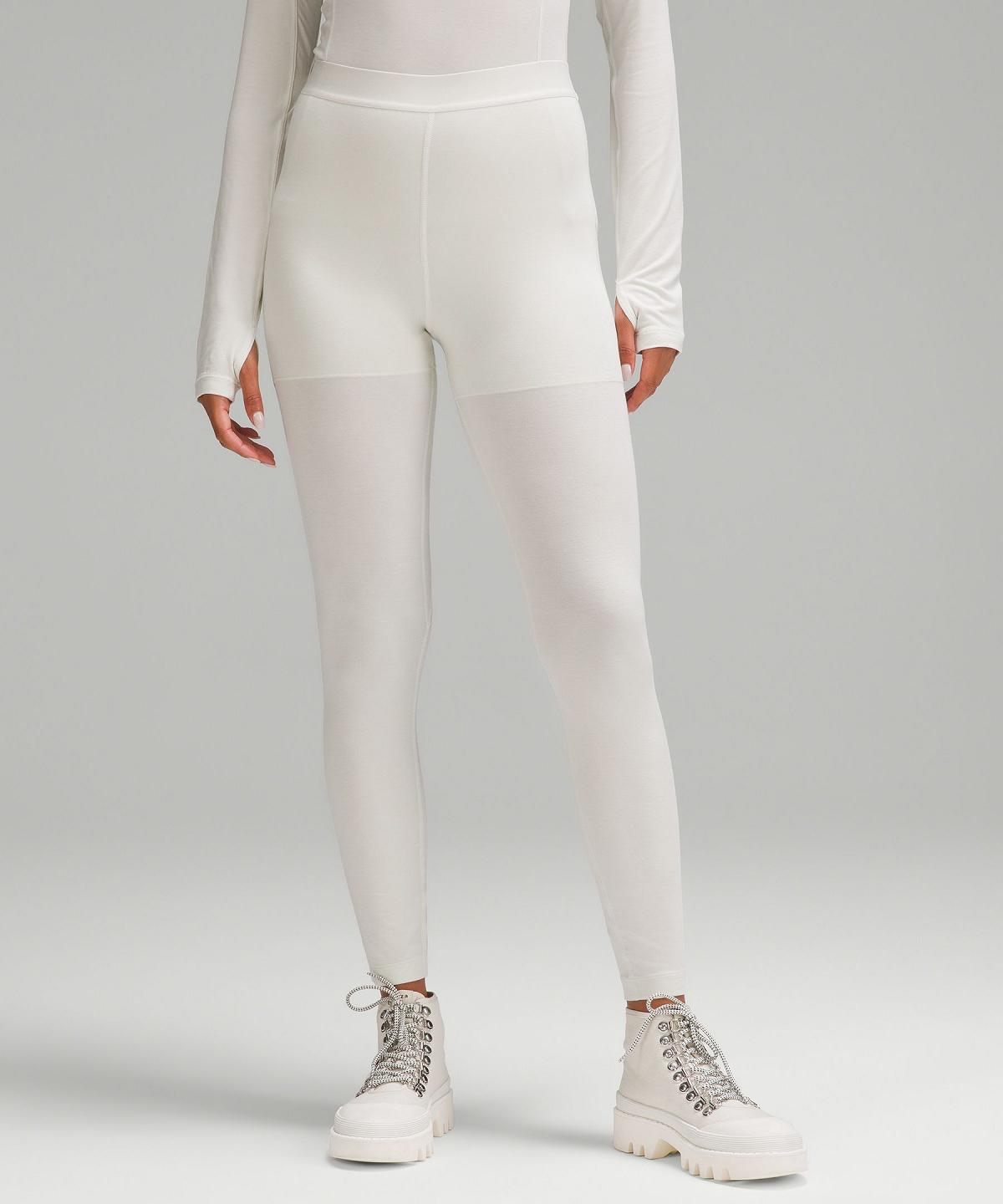 Leggings Donna Lululemon High-Rise Base Layer Tight 28" Bianche | IT_LuLu63445