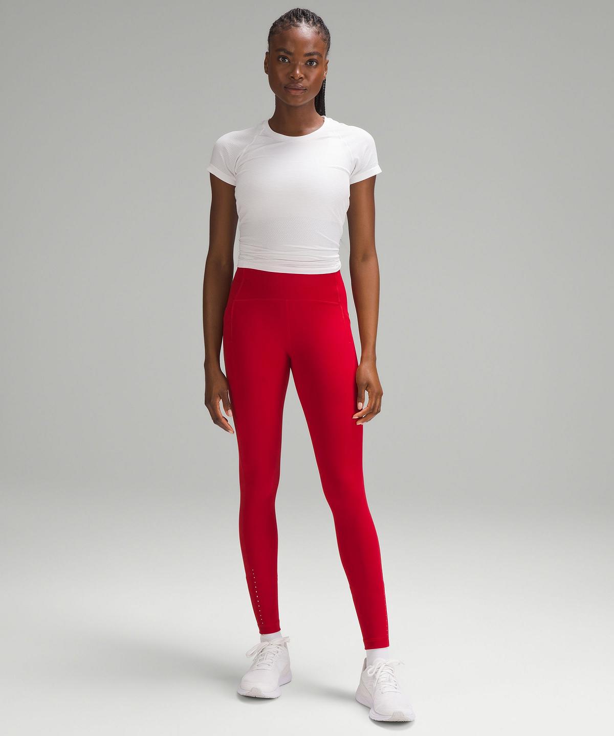 Leggings Donna Lululemon Swift Speed High-Rise Tight 28" Rosse Scuro | IT_LuLu59479