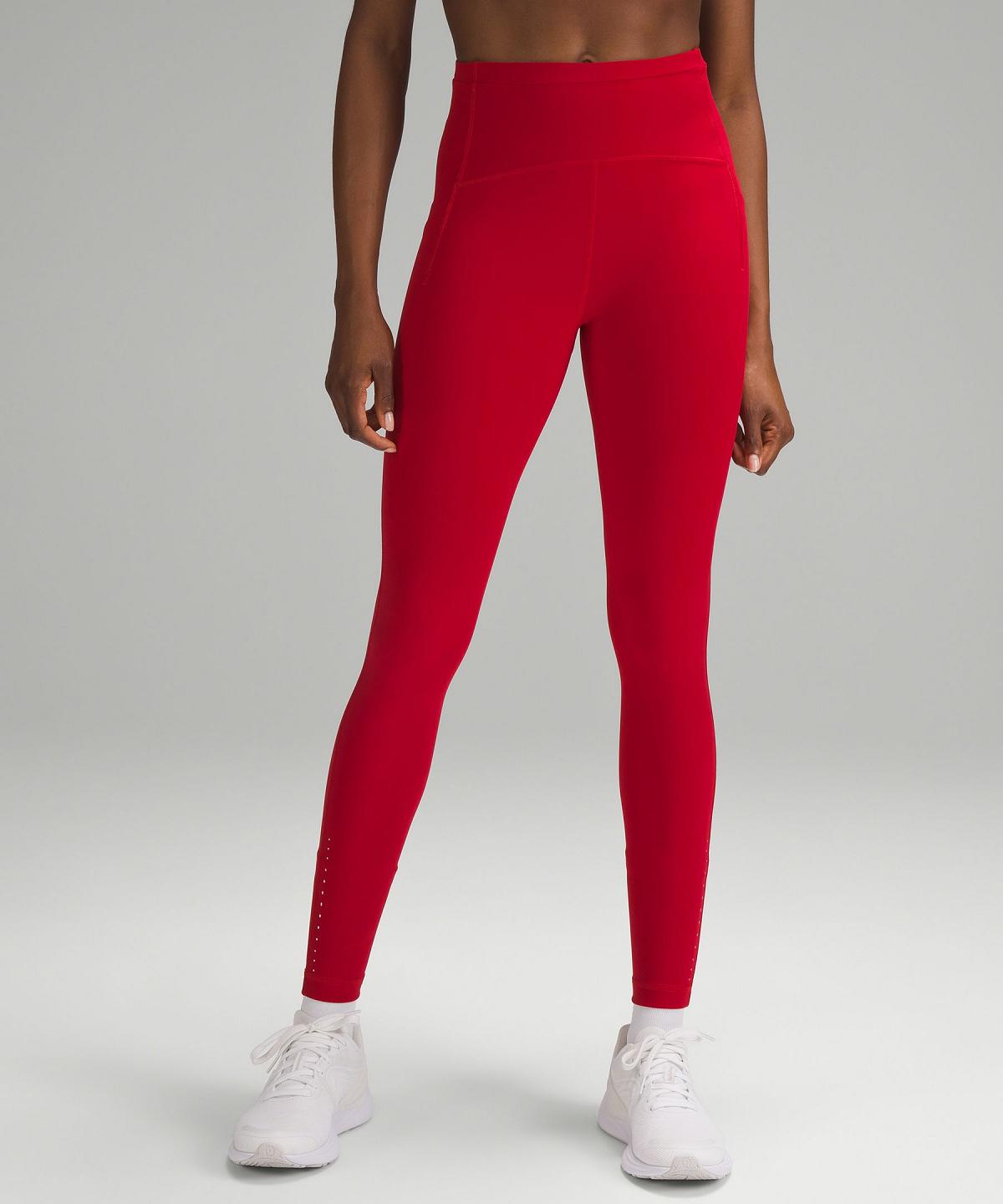 Leggings Donna Lululemon Swift Speed High-Rise Tight 28" Rosse Scuro | IT_LuLu59479