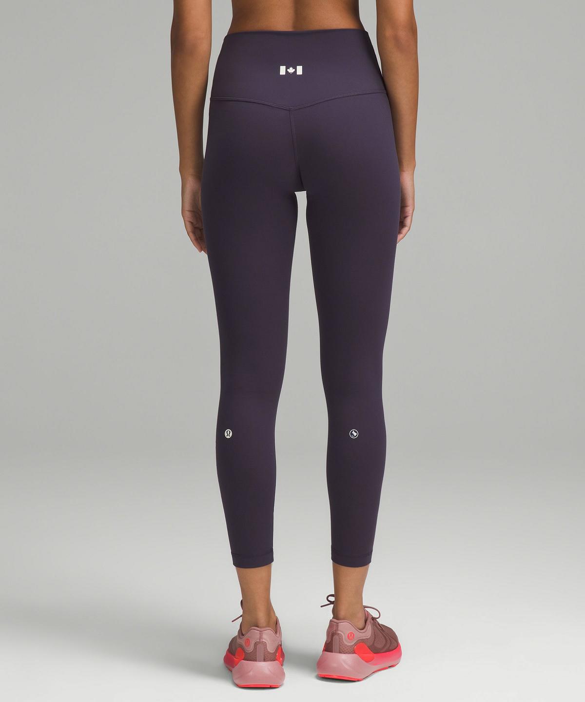 Leggings Donna Lululemon Team Canada Align™ High-Rise Pant 25" Viola | IT_LuLu81230