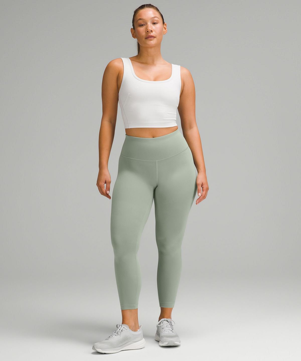 Leggings Donna Lululemon Wunder Train Contour Fit High-Rise Tight 25" Verdi | IT_LuLu24390