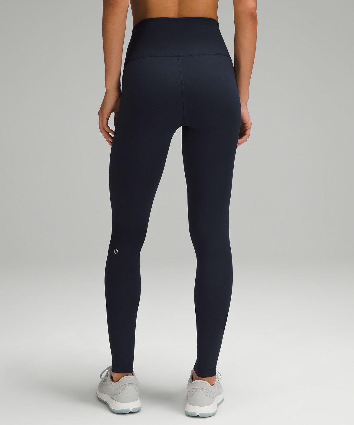 Leggings Donna Lululemon Wunder Train High-Rise Tight 31" Blu Marino | IT_LuLu89623