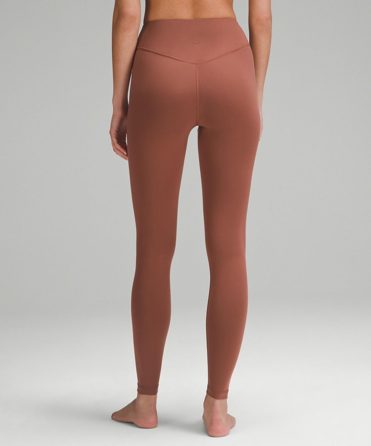 Leggings Donna Lululemon Wunder Under SmoothCover High-Rise Tight 28" Rame | IT_LuLu18990