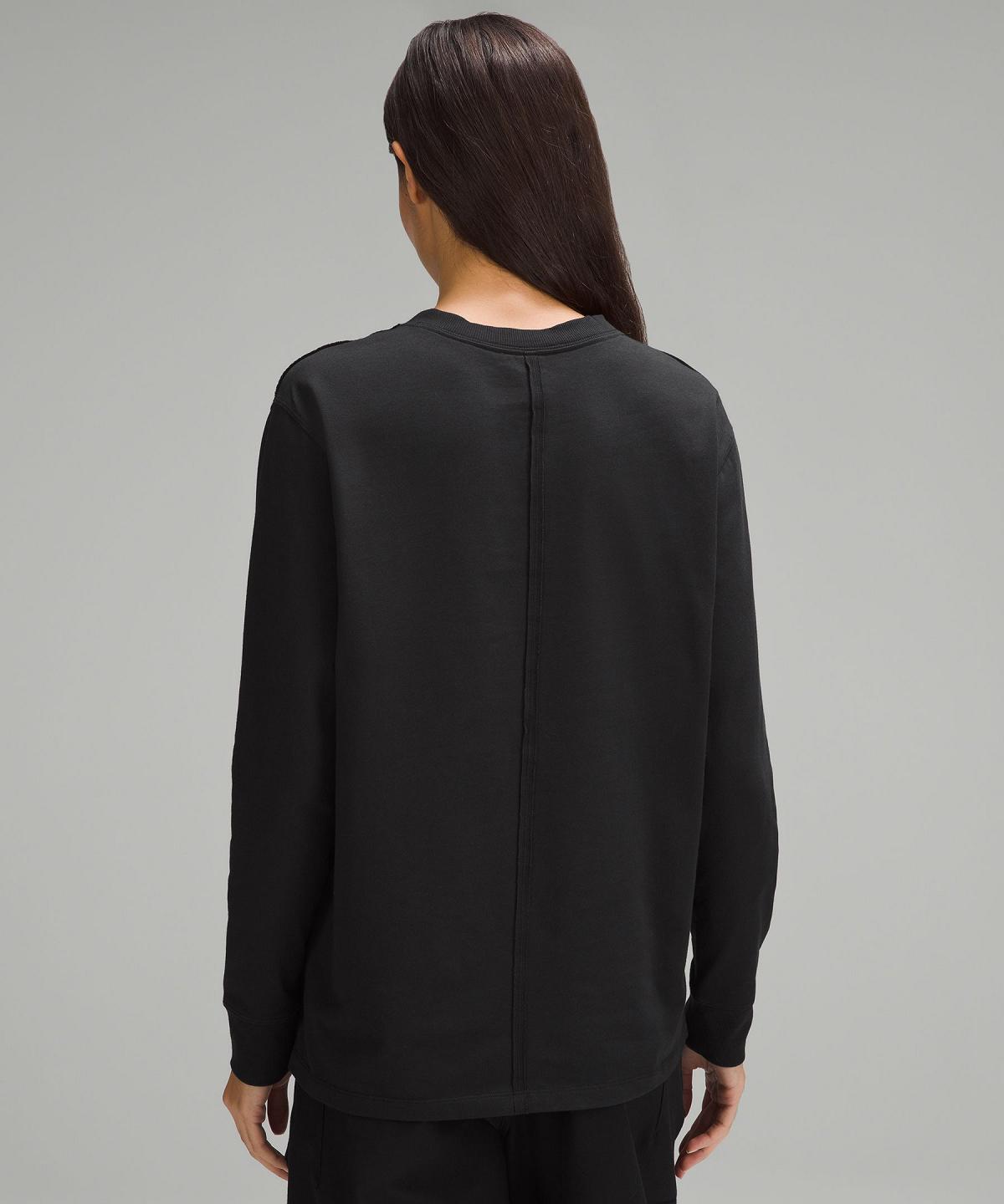 Magliette Donna Lululemon All Yours Heavyweight Long-Sleeve Nere | IT_LuLu91958