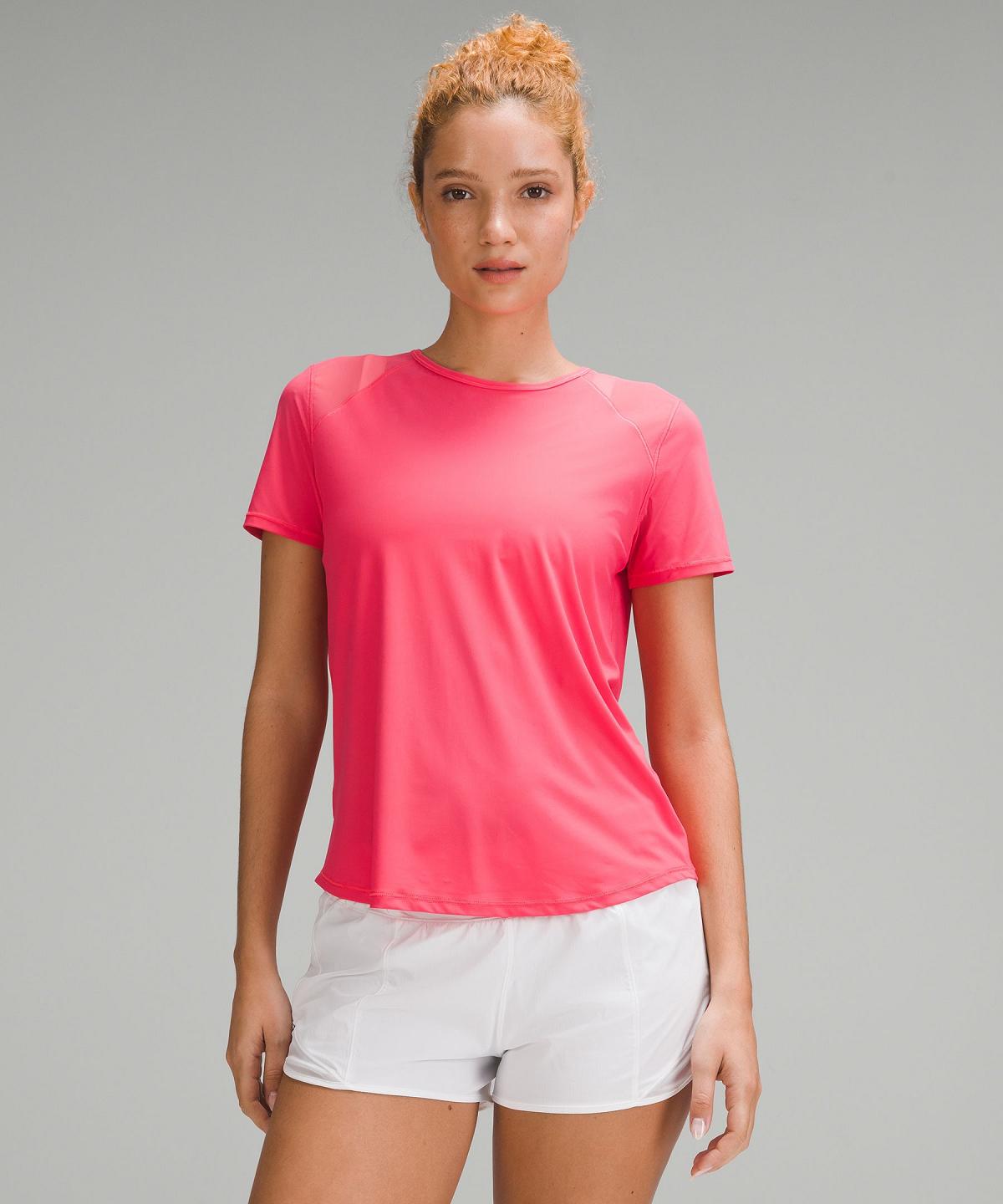 Magliette Donna Lululemon Sculpt Short-Sleeve Rosa | IT_LuLu77181