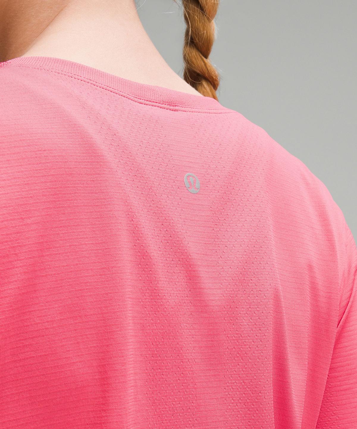 Magliette Donna Lululemon Swiftly Relaxed Long-Sleeve Rosa | IT_LuLu93464