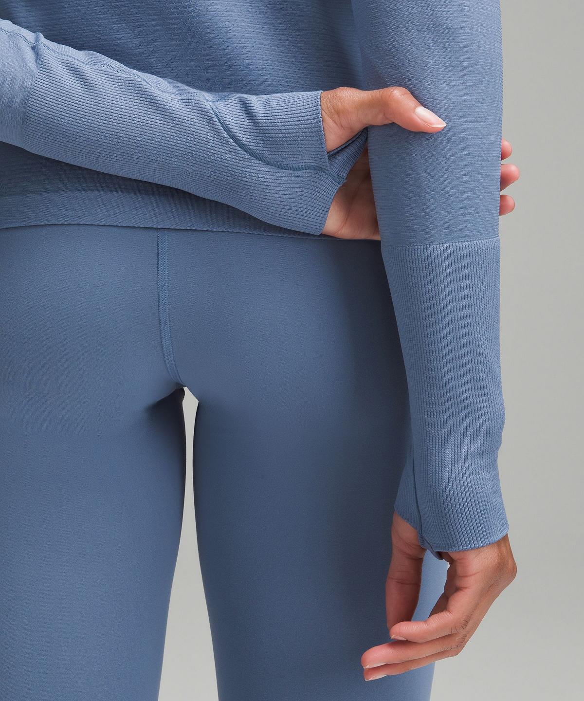 Magliette Donna Lululemon Swiftly Tech Long-Sleeve 2.0 Blu | IT_LuLu56590