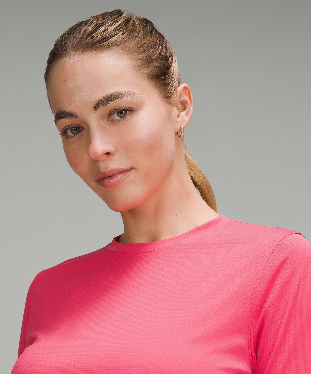 Magliette Donna Lululemon Ultralight Hip-Length Long-Sleeve Rosa | IT_LuLu97415