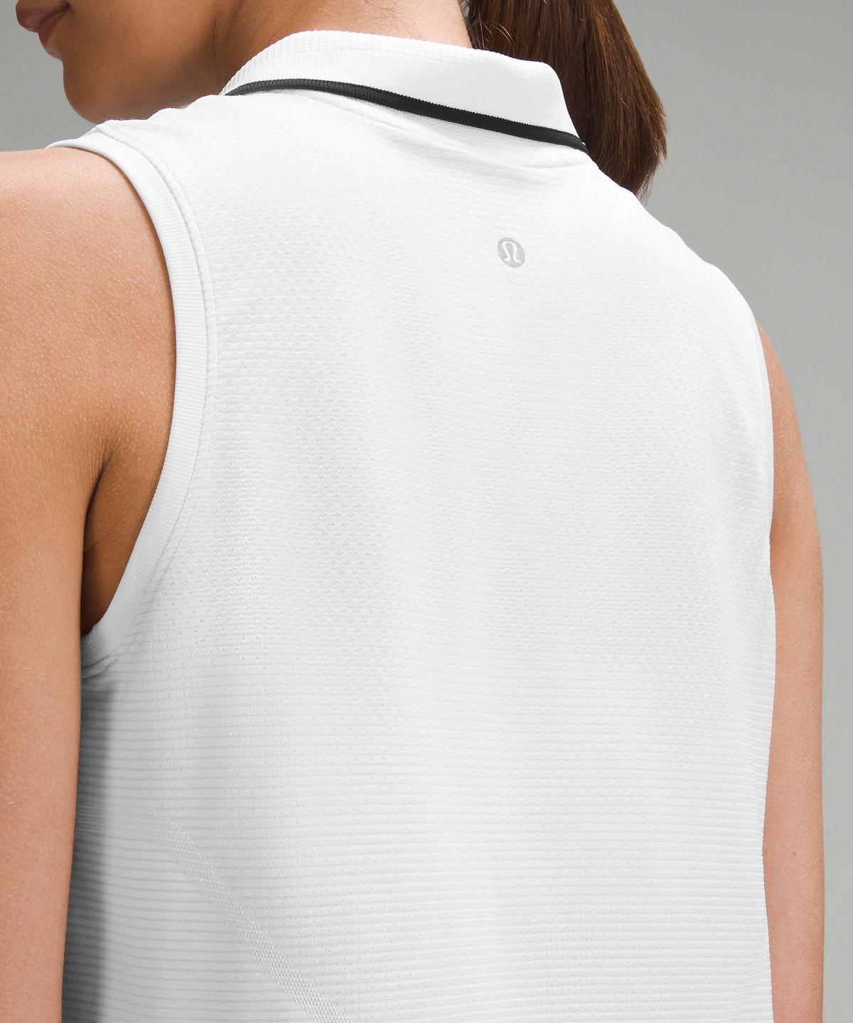 Magliette Polo Donna Lululemon Swiftly Tech Sleeveless Bianche | IT_LuLu53114