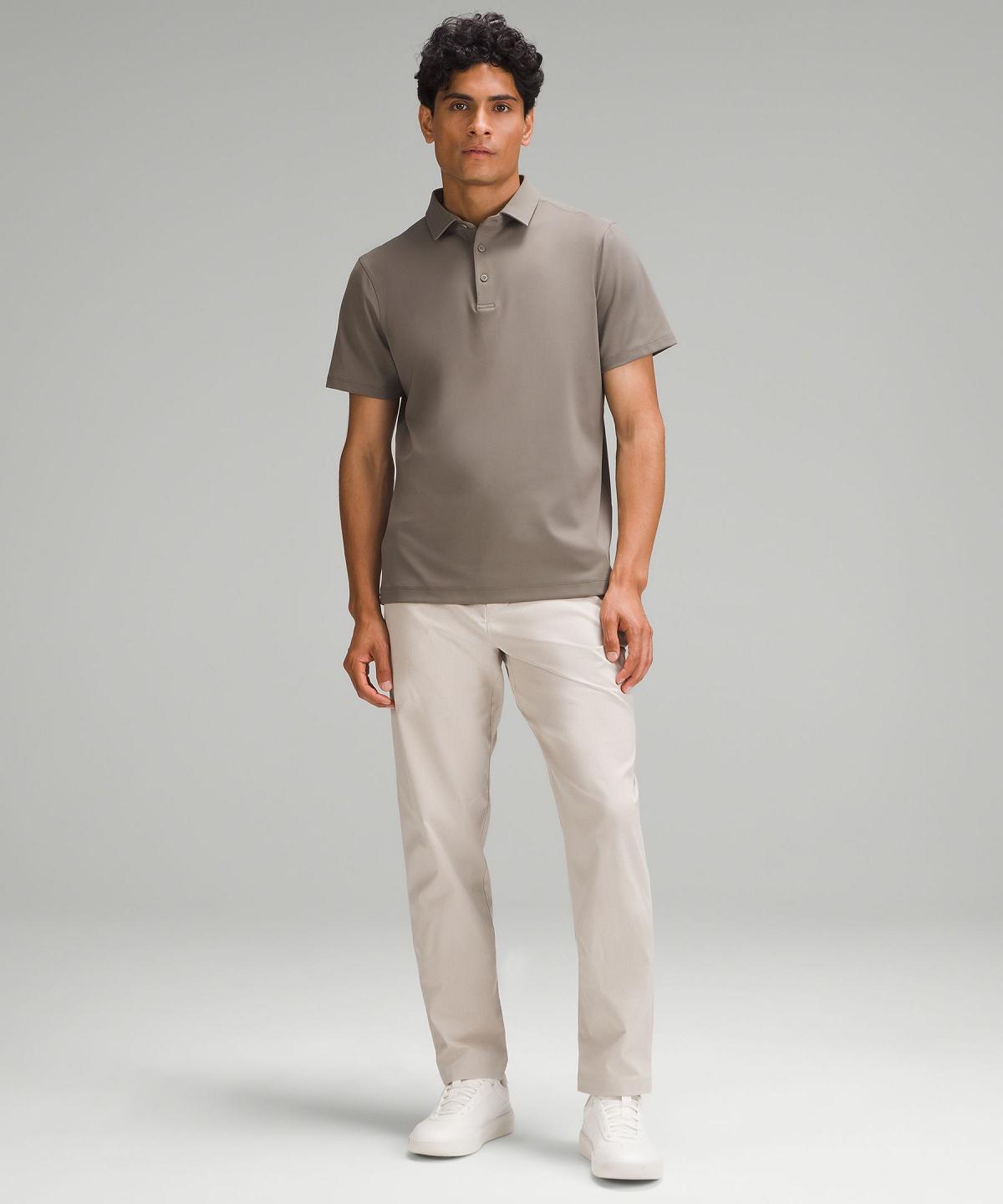 Magliette Polo Uomo Lululemon ShowZero™ Polo Grigie | IT_LuLu94401