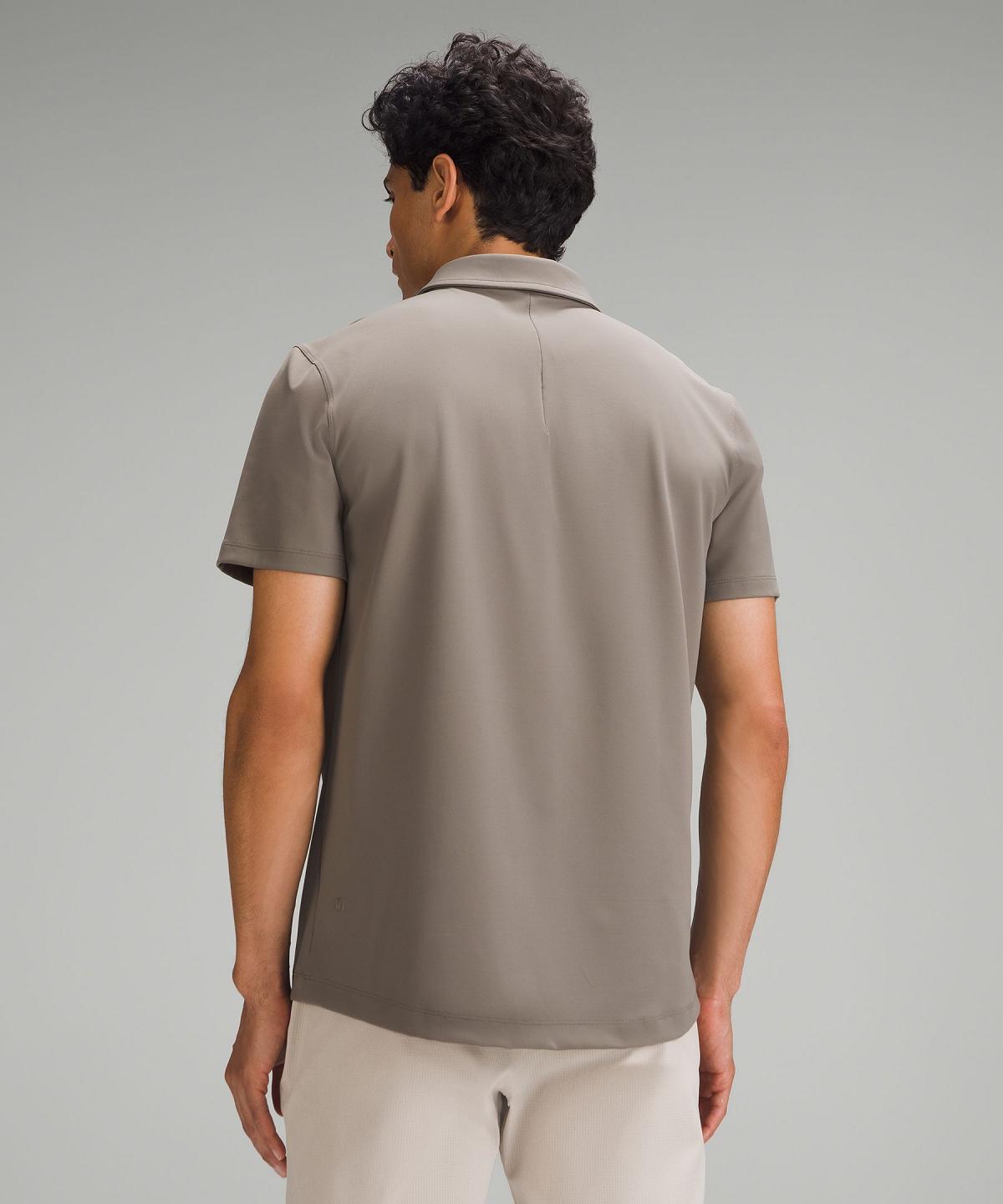 Magliette Polo Uomo Lululemon ShowZero™ Polo Grigie | IT_LuLu94401