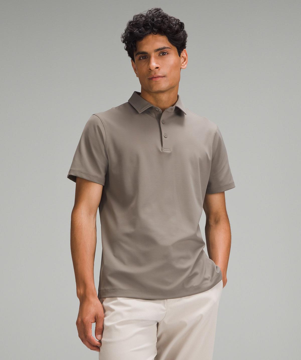 Magliette Polo Uomo Lululemon ShowZero™ Polo Grigie | IT_LuLu94401