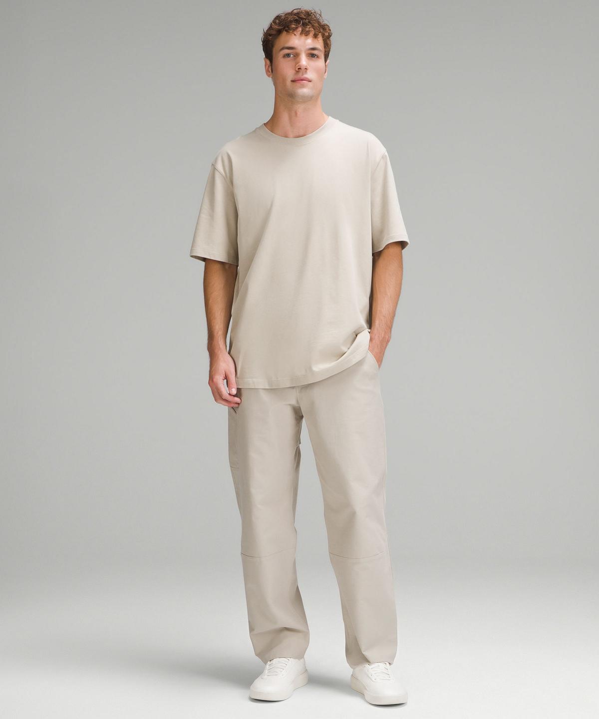 Magliette Uomo Lululemon Heavyweight Cotton Jersey Marroni | IT_LuLu30012