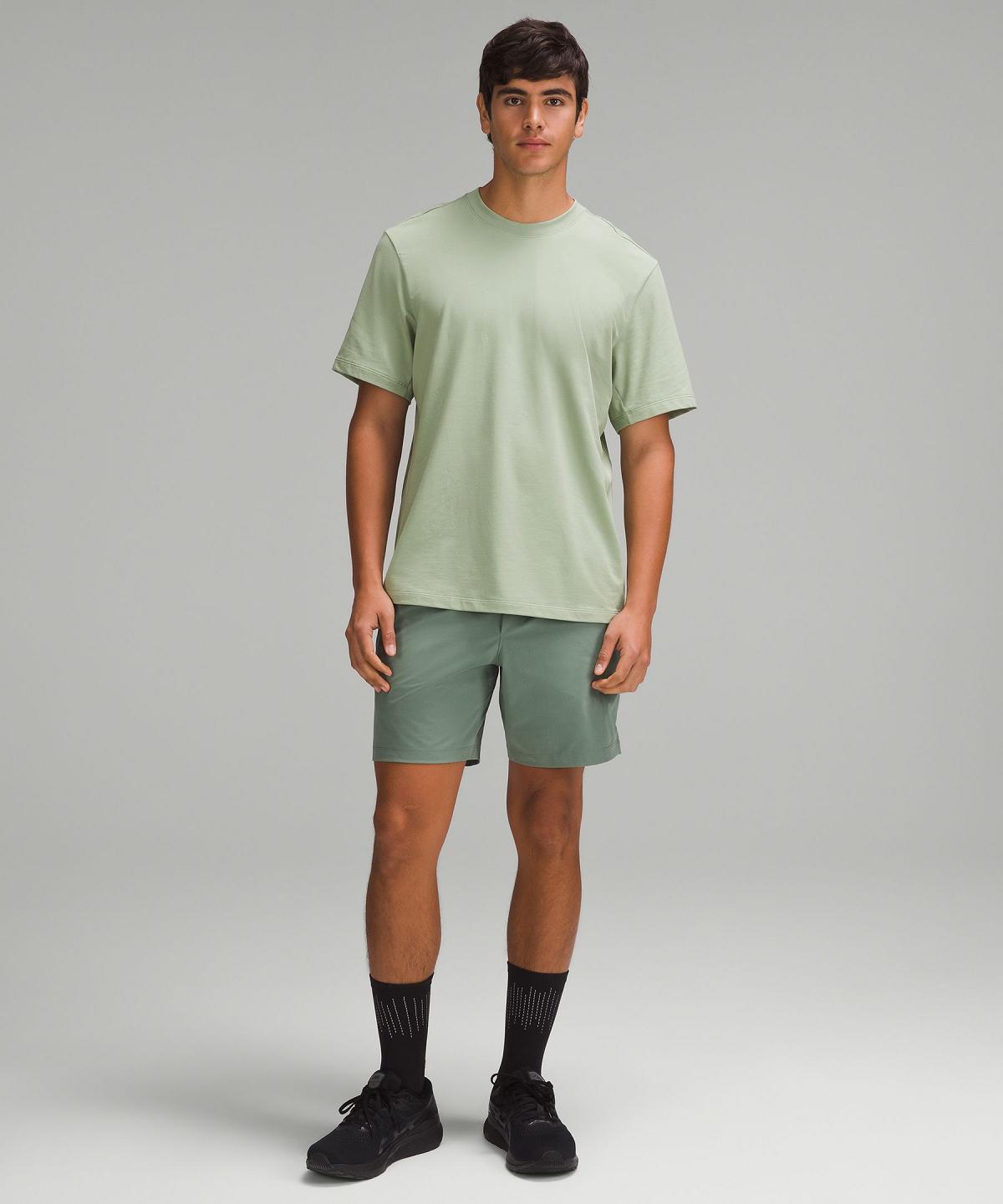 Magliette Uomo Lululemon Zeroed In Short-Sleeve Verdi | IT_LuLu41015