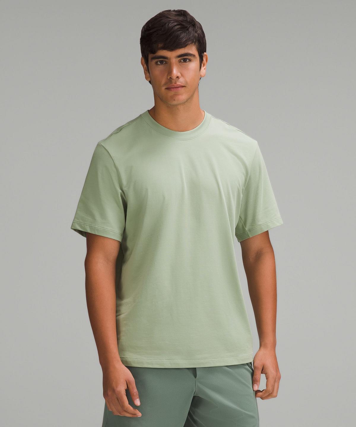 Magliette Uomo Lululemon Zeroed In Short-Sleeve Verdi | IT_LuLu41015