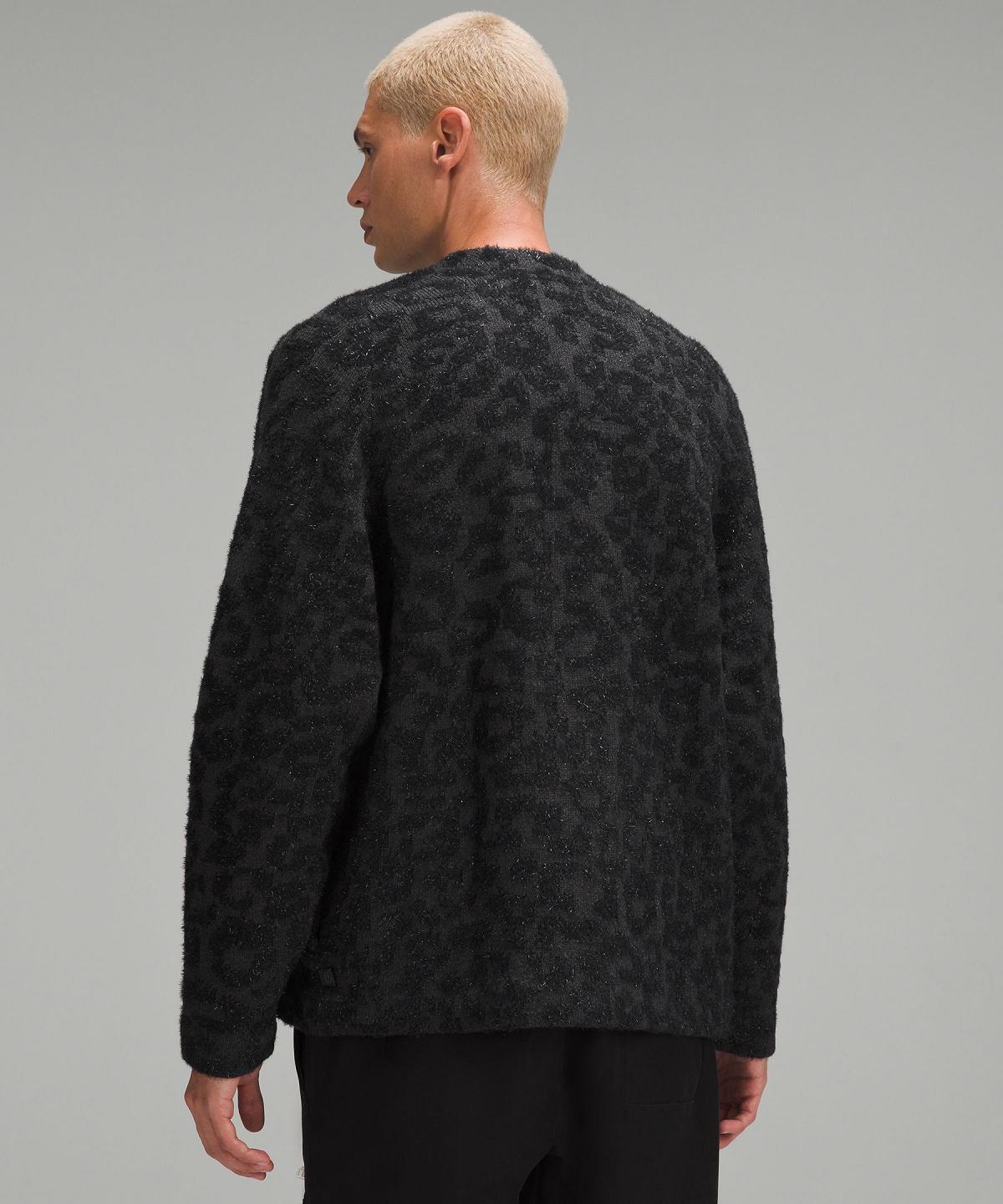 Maglioni Uomo Lululemon Wool-Blend Jacquard Cardigan Nere | IT_LuLu16692