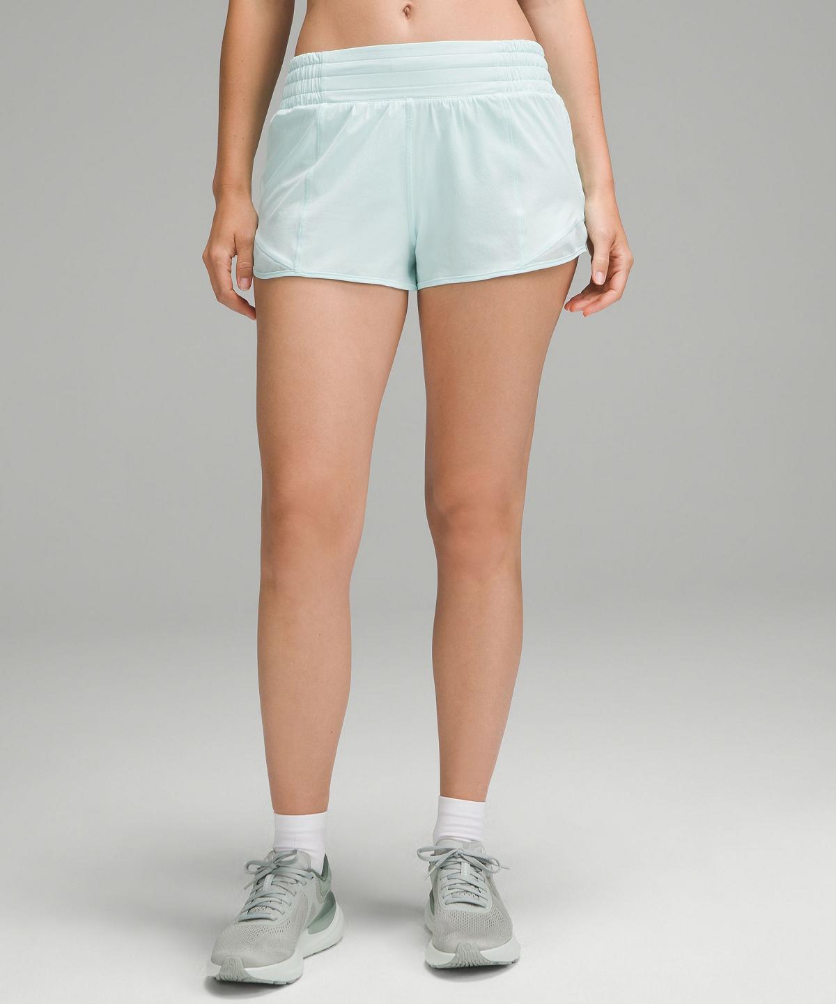 Pantaloncini Donna Lululemon Hotty Hot High-Rise Lined 2.5" Menta | IT_LuLu84250