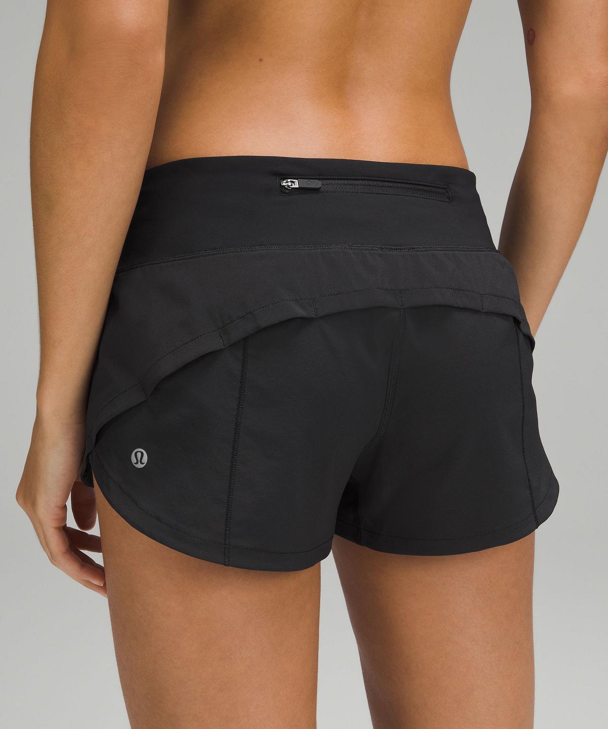 Pantaloncini Donna Lululemon Speed Up Low-Rise Lined 2.5" Nere | IT_LuLu86556