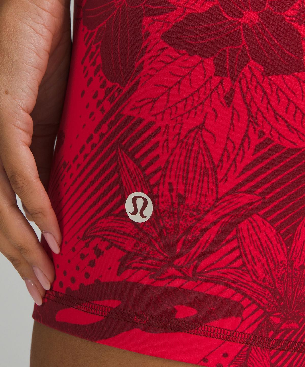 Pantaloncini Donna Lululemon Team Canada lululemon Align™ High-Rise 6" Rosse Scuro | IT_LuLu84192