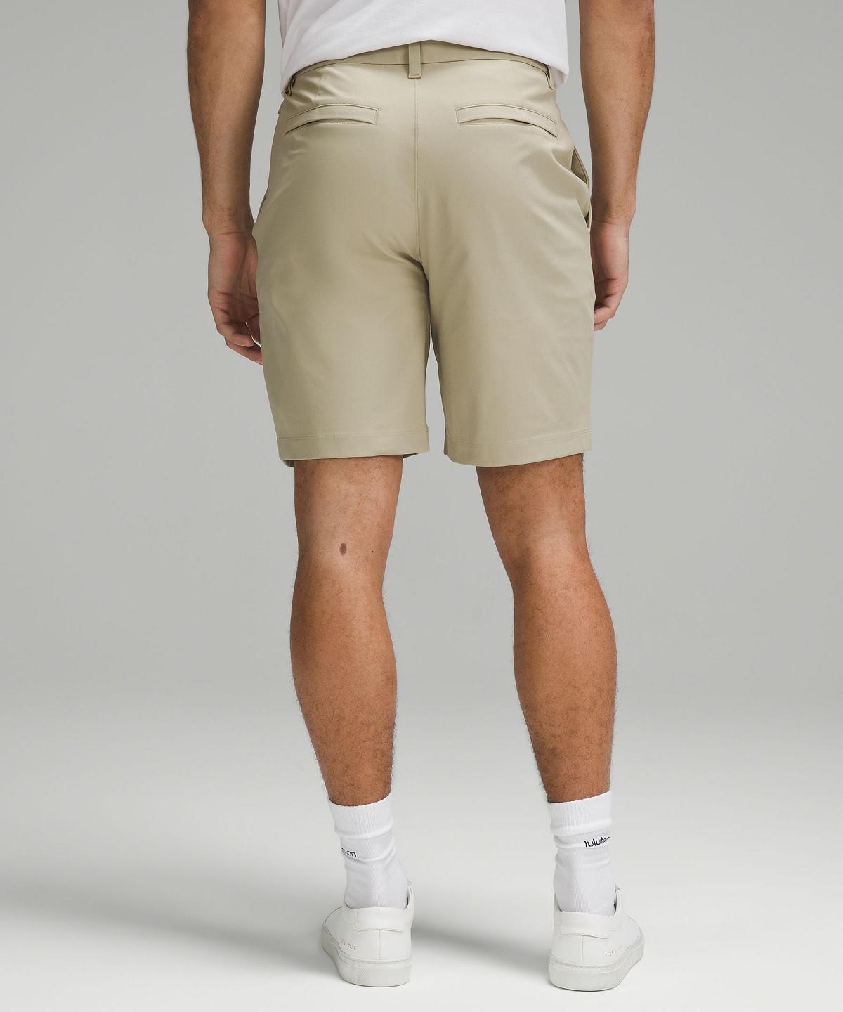 Pantaloncini Uomo Lululemon ABC Classic-Fit 9" Khaki | IT_LuLu13158