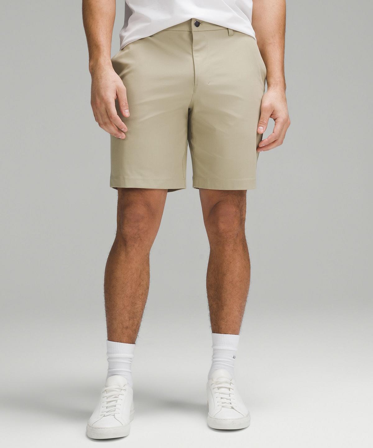 Pantaloncini Uomo Lululemon ABC Classic-Fit 9" Khaki | IT_LuLu13158