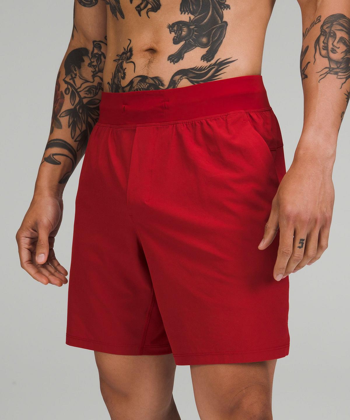 Pantaloncini Uomo Lululemon T.H.E. Linerless 7" Rosse | IT_LuLu44469