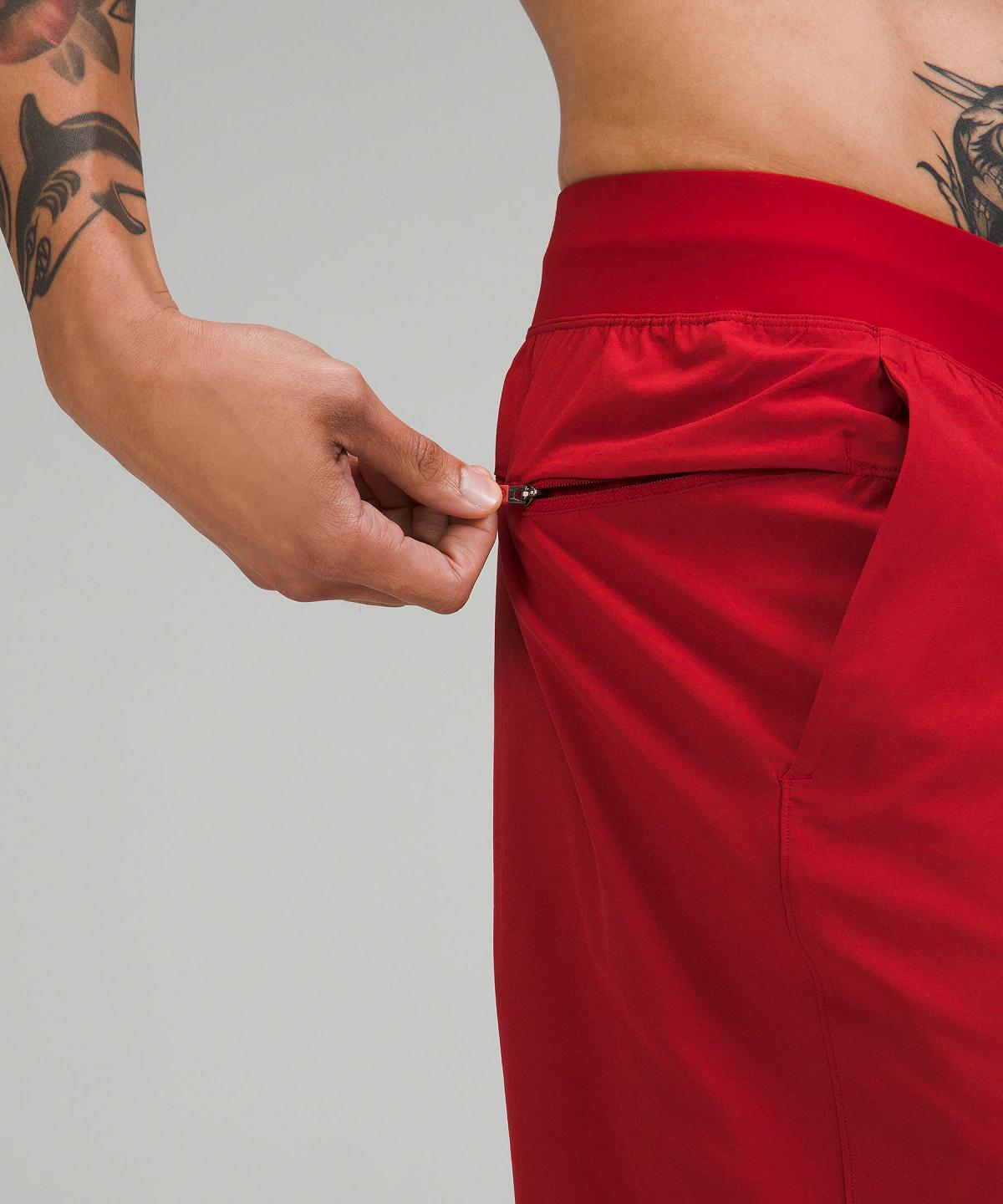 Pantaloncini Uomo Lululemon T.H.E. Linerless 7" Rosse | IT_LuLu44469