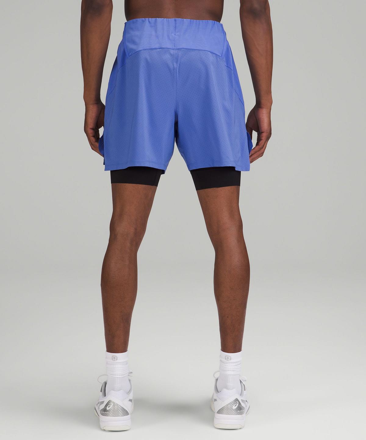 Pantaloncini Uomo Lululemon Vented Tennis Indaco | IT_LuLu65205