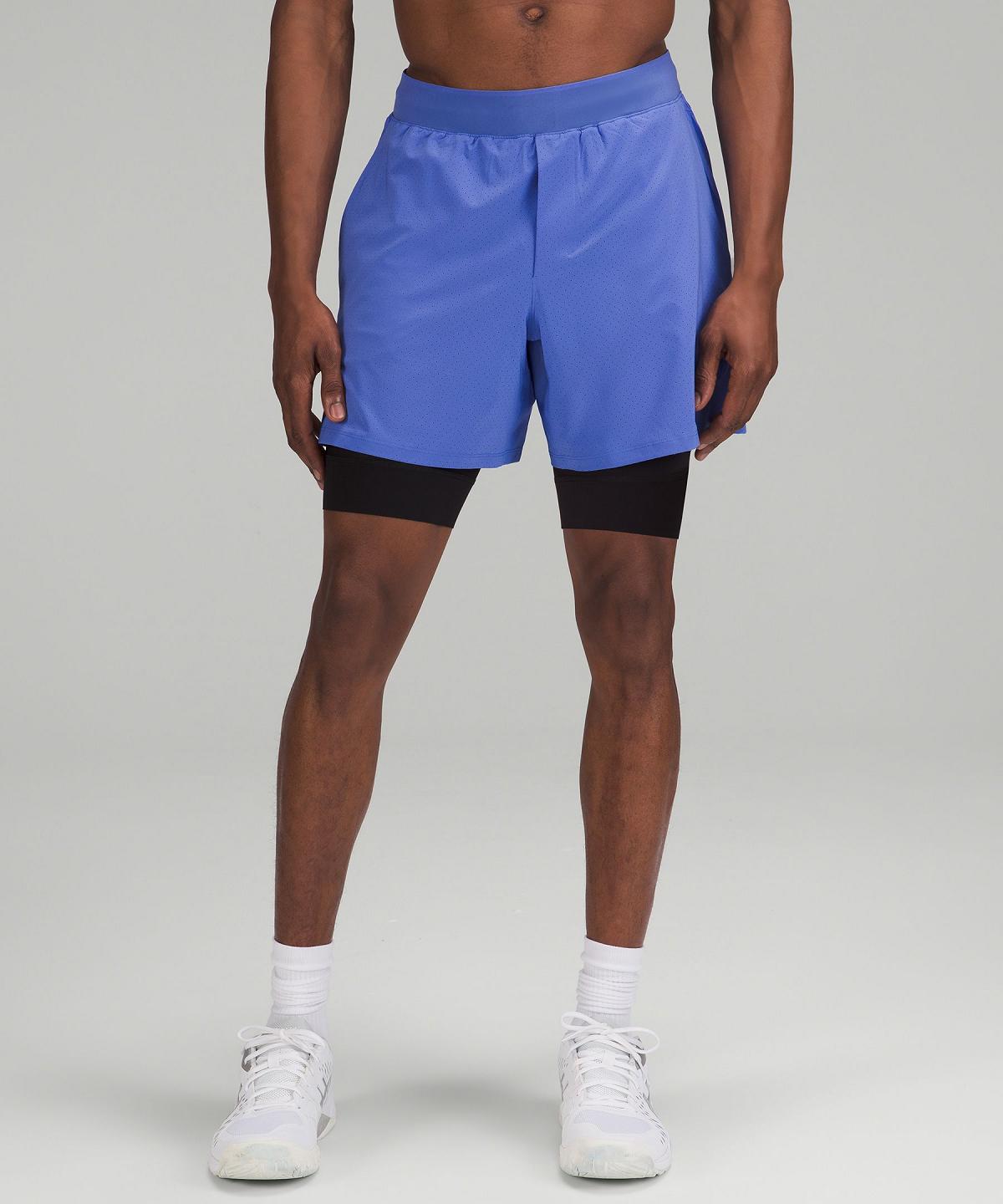 Pantaloncini Uomo Lululemon Vented Tennis Indaco | IT_LuLu65205