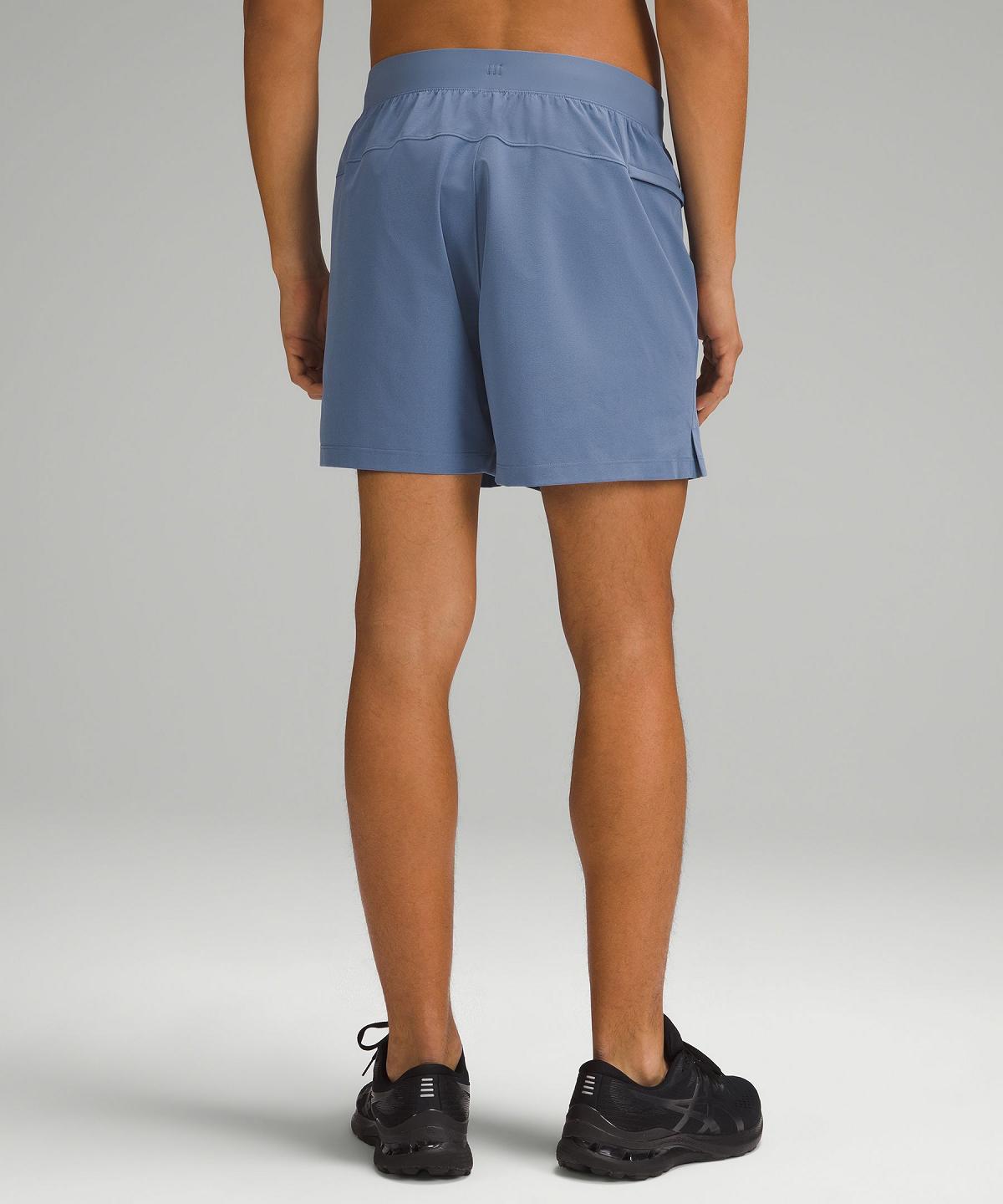 Pantaloncini Uomo Lululemon Zeroed In Linerless 5" Blu | IT_LuLu91025