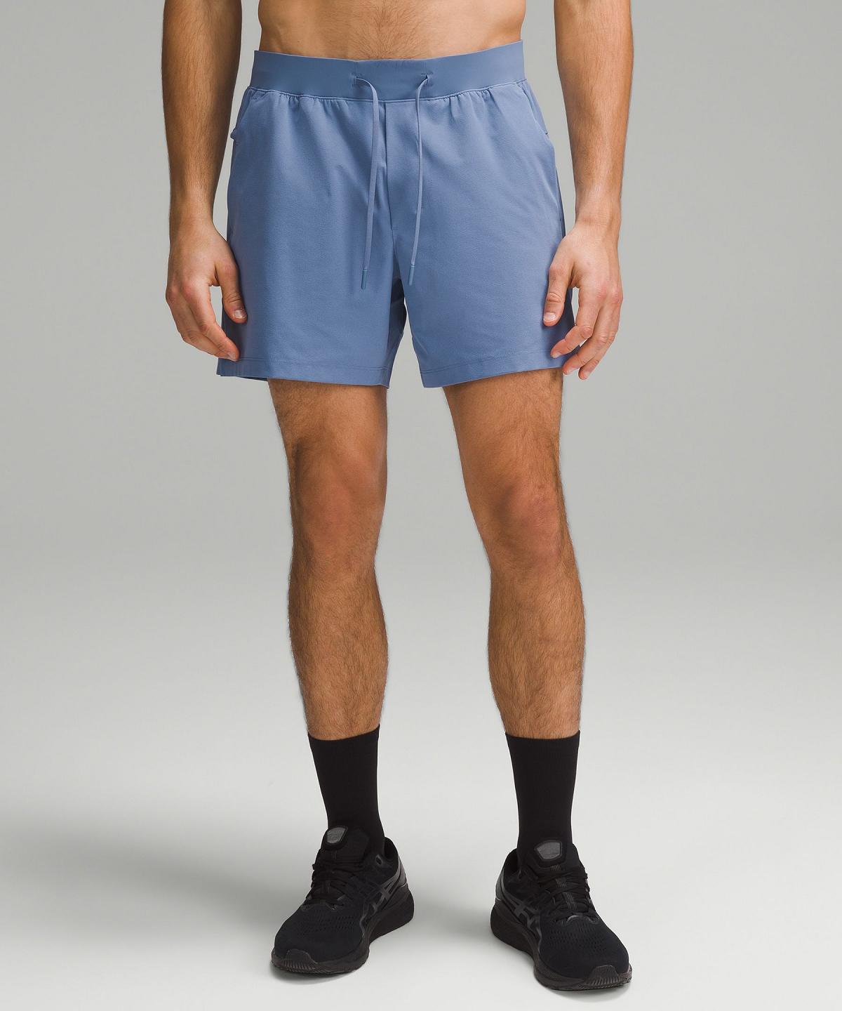 Pantaloncini Uomo Lululemon Zeroed In Linerless 5" Blu | IT_LuLu91025