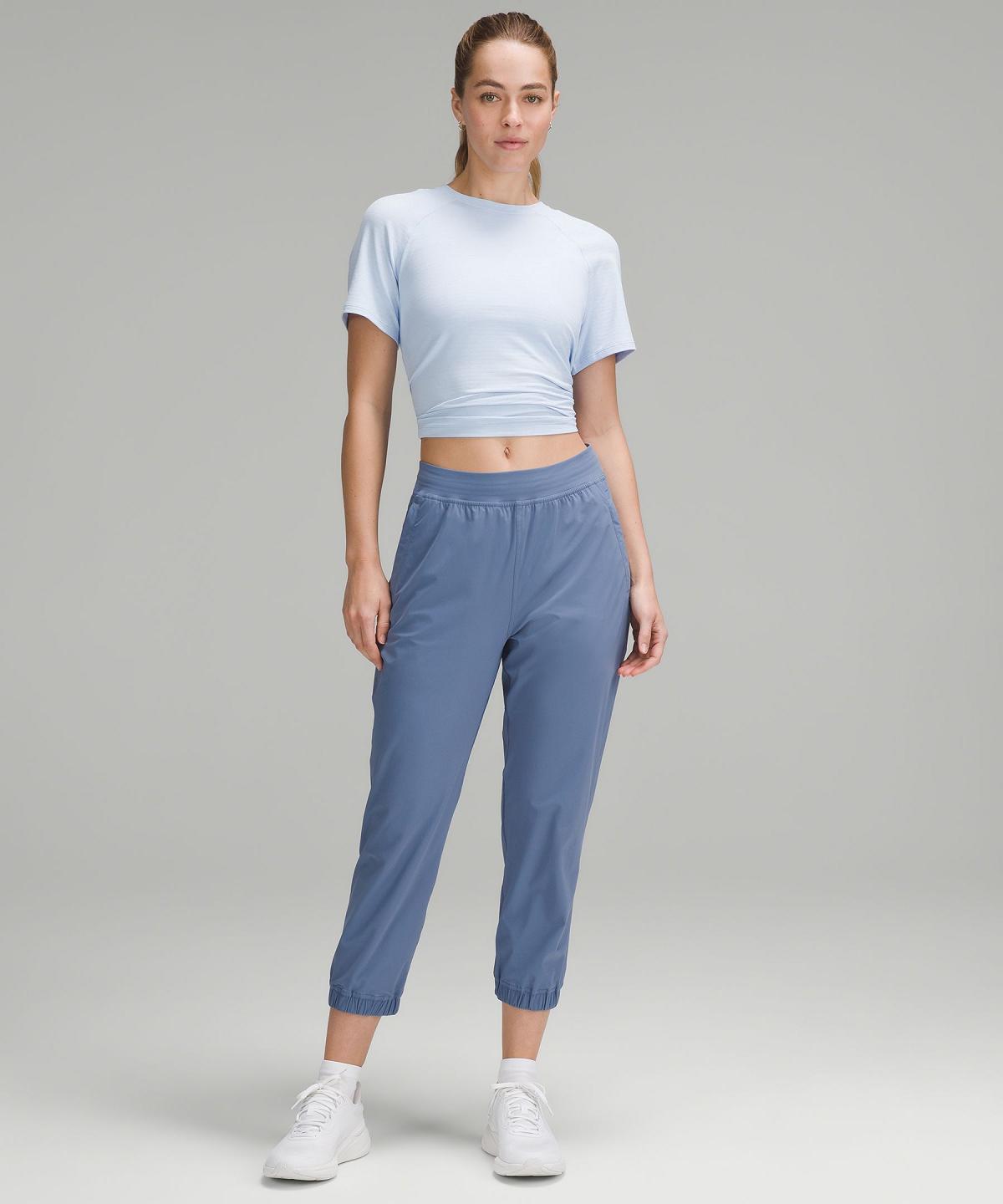 Pantaloni Donna Lululemon Adapted State High-Rise Cropped Blu | IT_LuLu27757