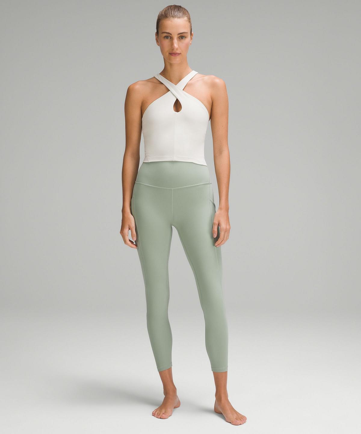 Pantaloni Donna Lululemon Align™ High-Risewith Pockets 25" Verdi | IT_LuLu78845