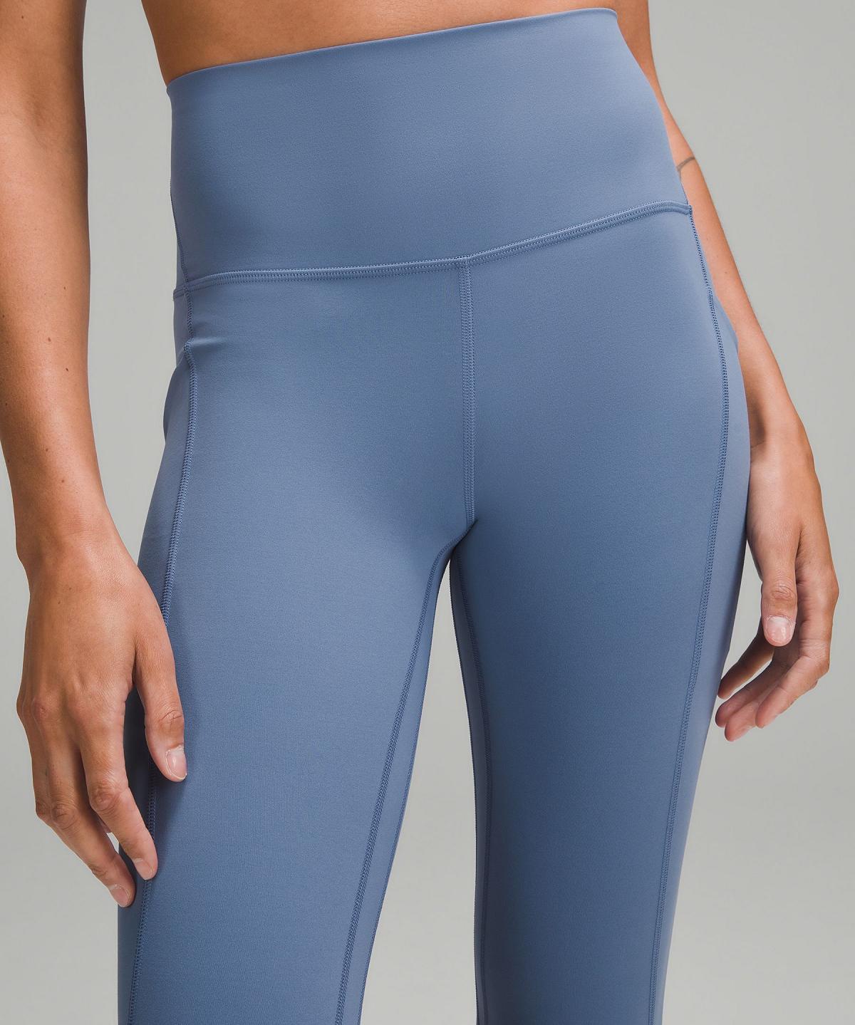 Pantaloni Donna Lululemon Align™ High-Rise Crop with Pockets 23" Blu | IT_LuLu95725