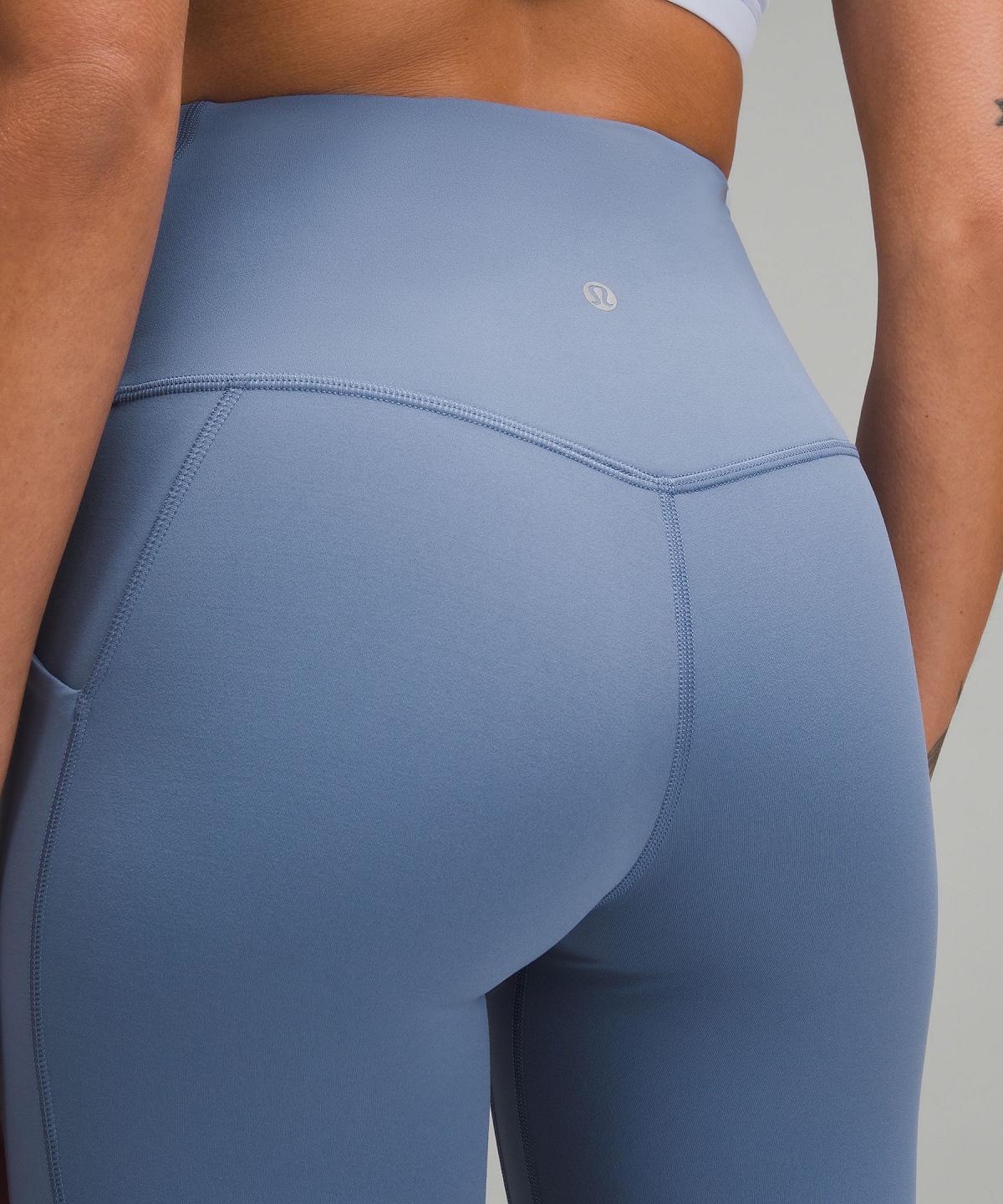 Pantaloni Donna Lululemon Align™ High-Rise Crop with Pockets 23" Blu | IT_LuLu95725