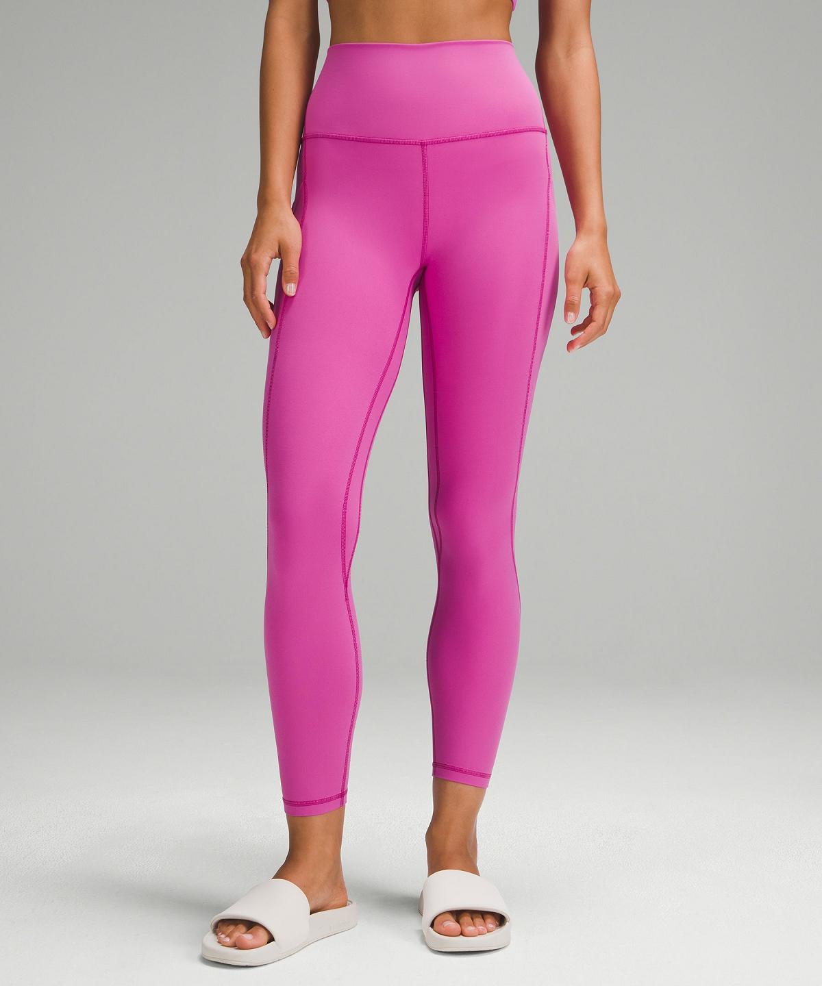 Pantaloni Donna Lululemon Align™ High-Risewith Pockets 25" Rosa | IT_LuLu92055