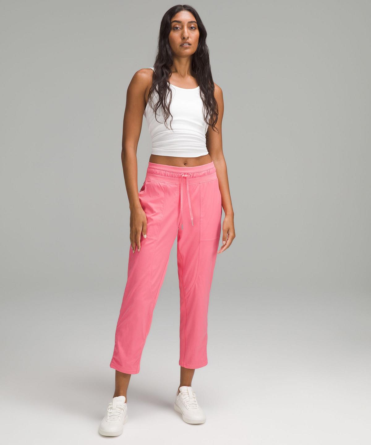 Pantaloni Donna Lululemon Dance Studio Mid-Rise Cropped Rosa | IT_LuLu33007