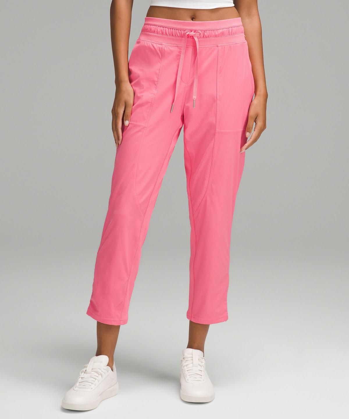 Pantaloni Donna Lululemon Dance Studio Mid-Rise Cropped Rosa | IT_LuLu33007