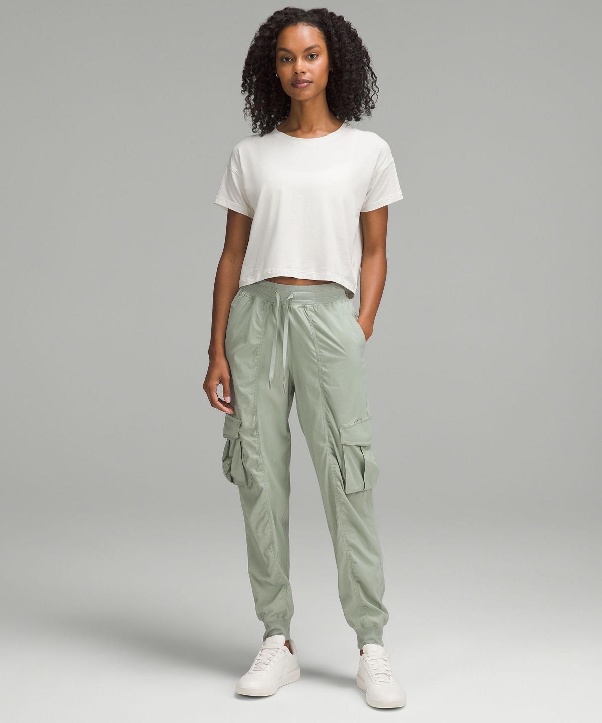 Pantaloni Donna Lululemon Dance Studio Relaxed-Fit Mid-Rise Cargo Verdi | IT_LuLu64157