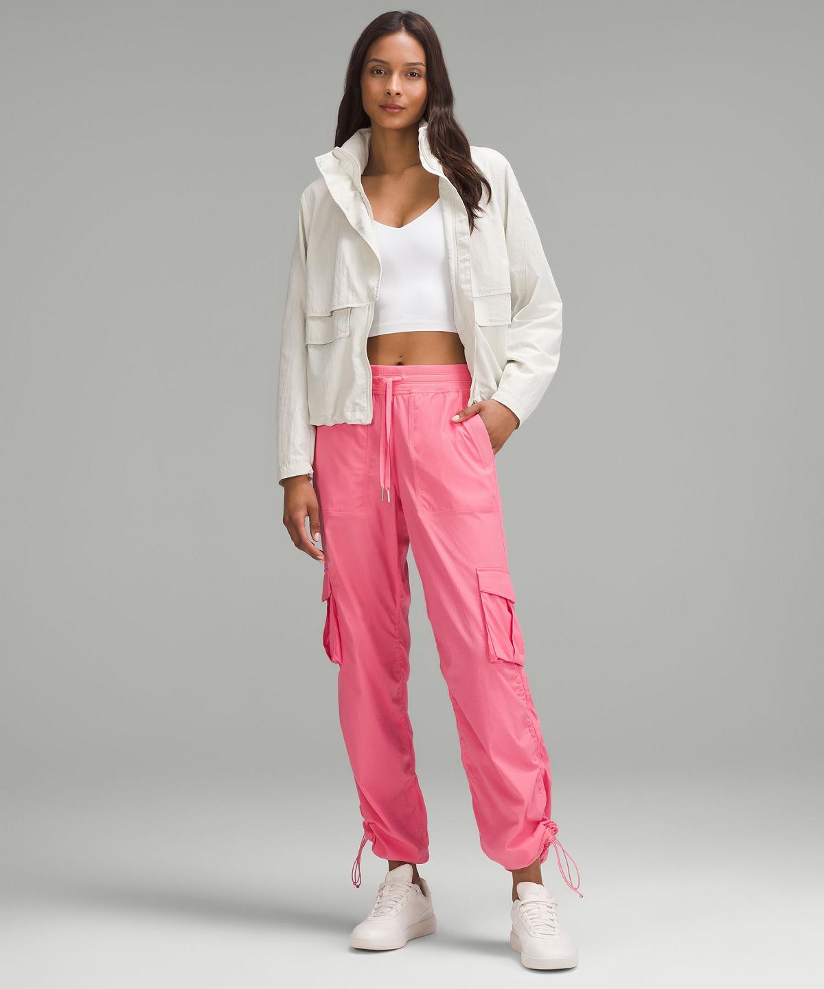 Pantaloni Donna Lululemon Dance Studio Relaxed-Fit Mid-Rise Cargo Rosa | IT_LuLu88984