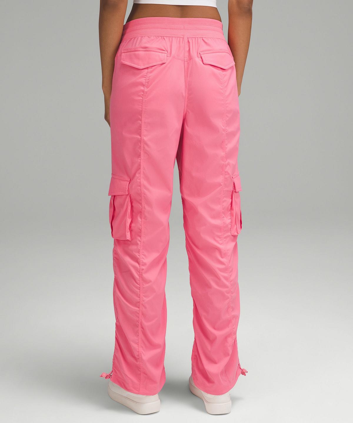 Pantaloni Donna Lululemon Dance Studio Relaxed-Fit Mid-Rise Cargo Rosa | IT_LuLu88984