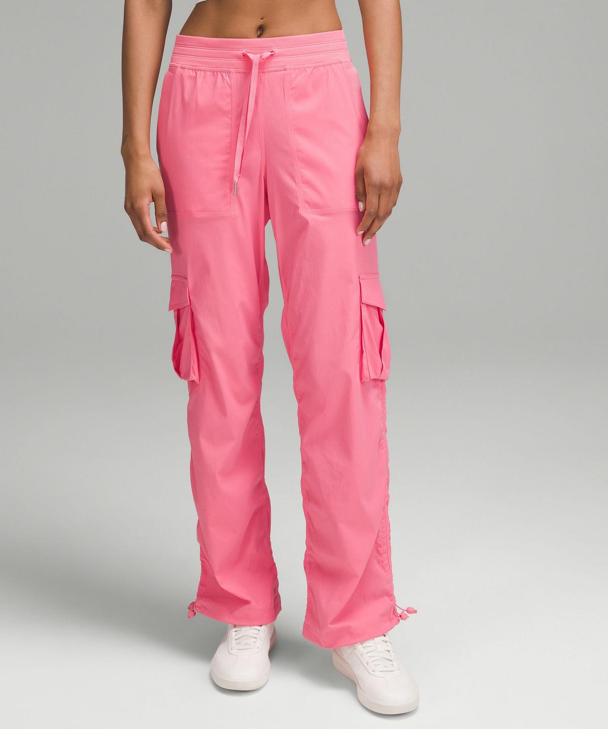 Pantaloni Donna Lululemon Dance Studio Relaxed-Fit Mid-Rise Cargo Rosa | IT_LuLu88984