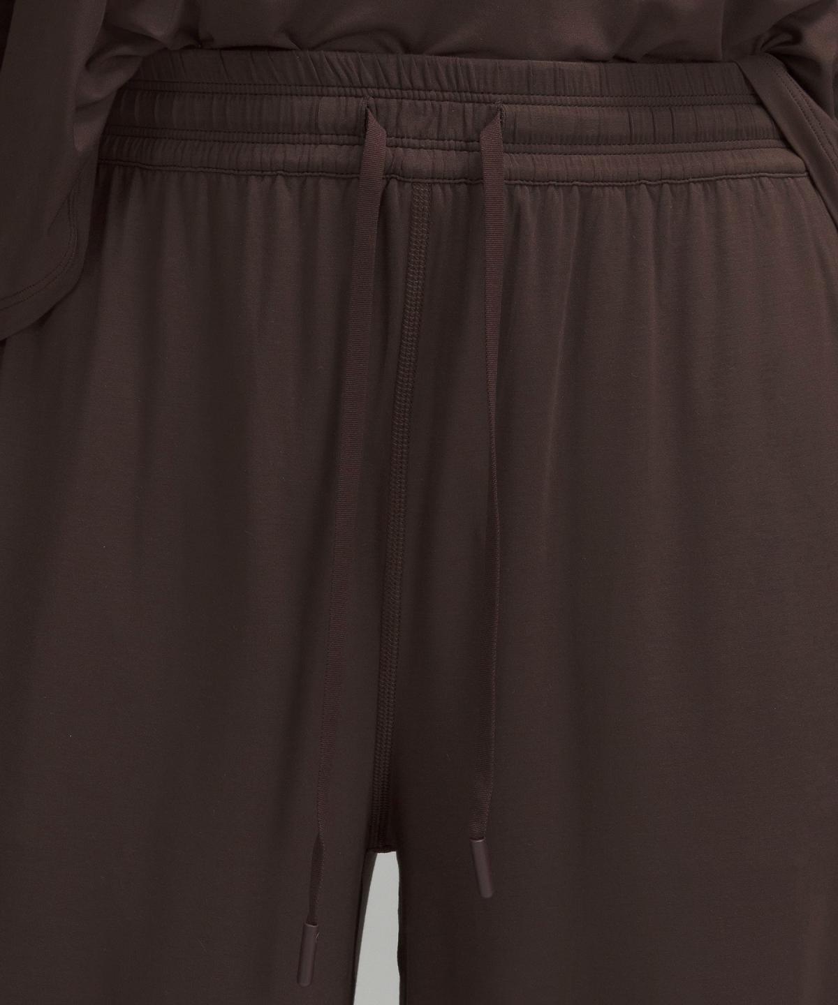 Pantaloni Donna Lululemon Modal High-Rise Wide-Leg Lounge Caffè | IT_LuLu90853