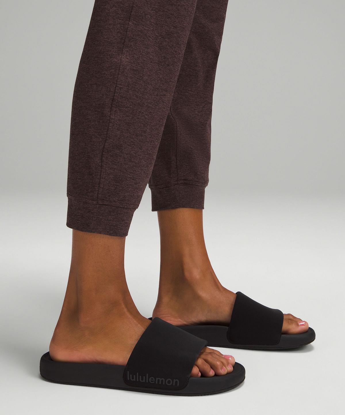 Pantaloni Donna Lululemon Soft Jersey Classic-Fit Mid-Rise Marroni | IT_LuLu33537