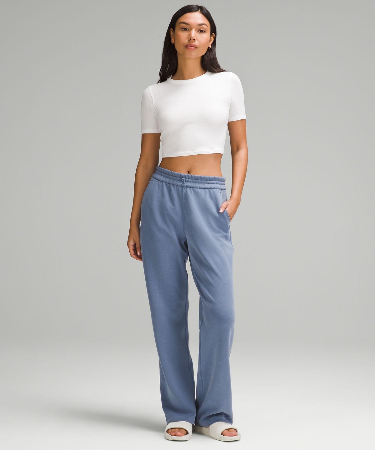 Pantaloni Donna Lululemon Softstreme High-Rise Blu | IT_LuLu31442