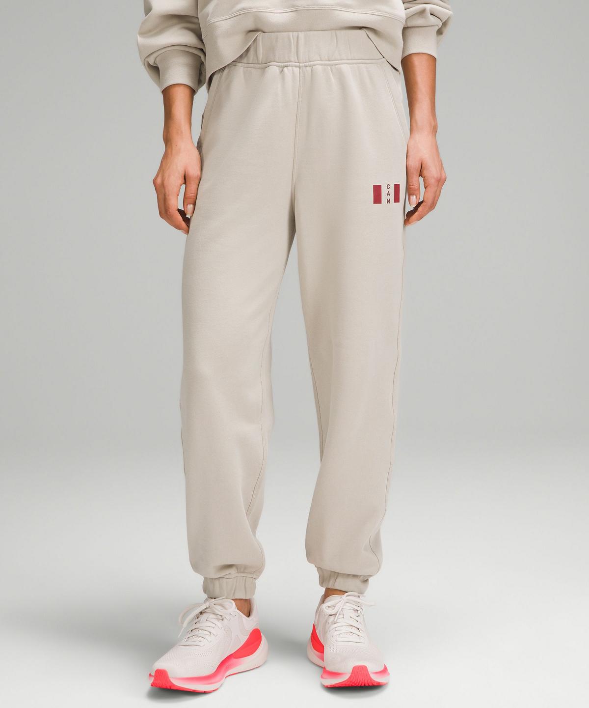 Pantaloni Donna Lululemon Team Canada Relaxed-Fit High-Rise Grigie | IT_LuLu33075