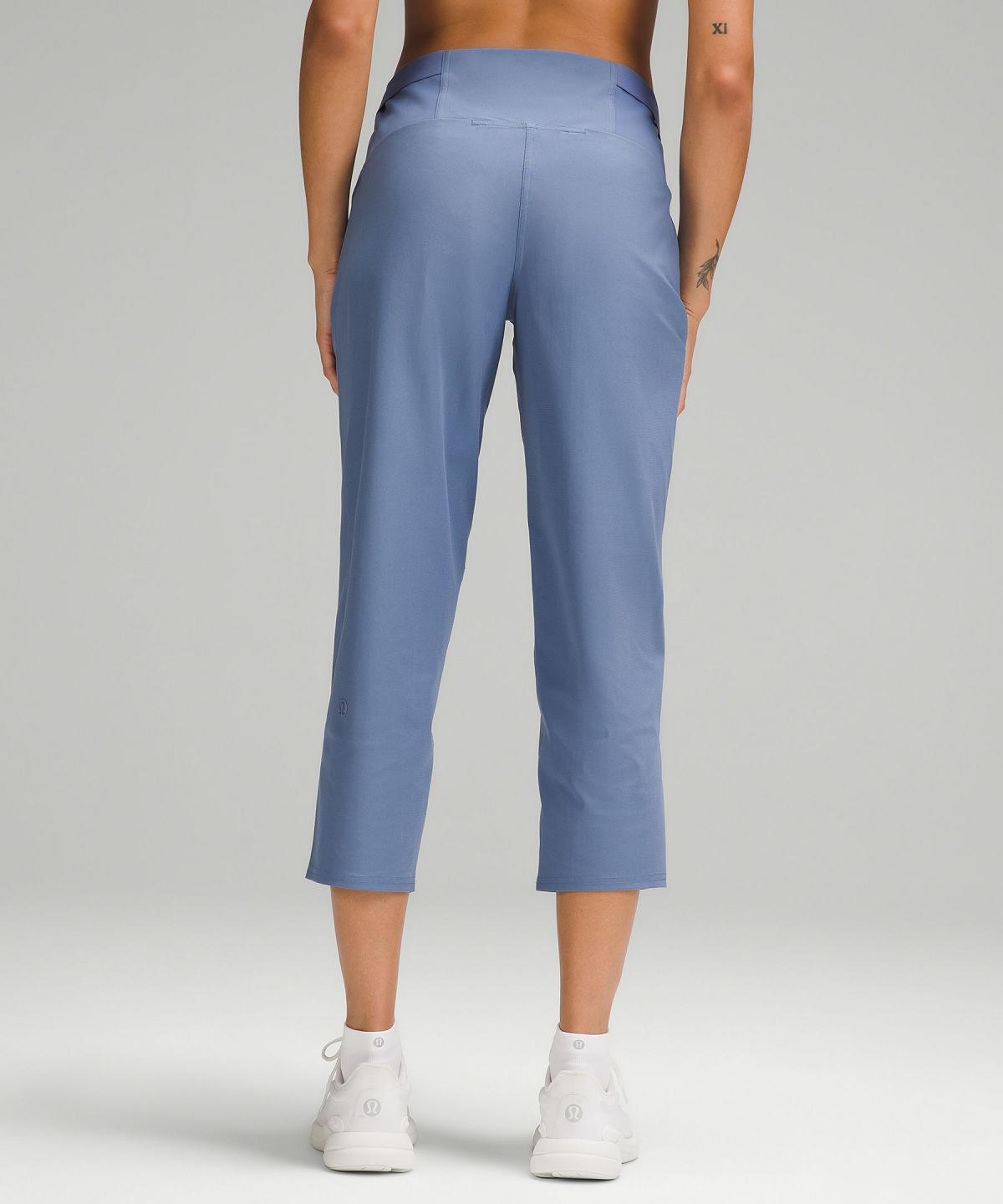 Pantaloni Donna Lululemon Warpstreme Multi-Pocket Mid-Rise Golf Crop 24" Blu | IT_LuLu49366