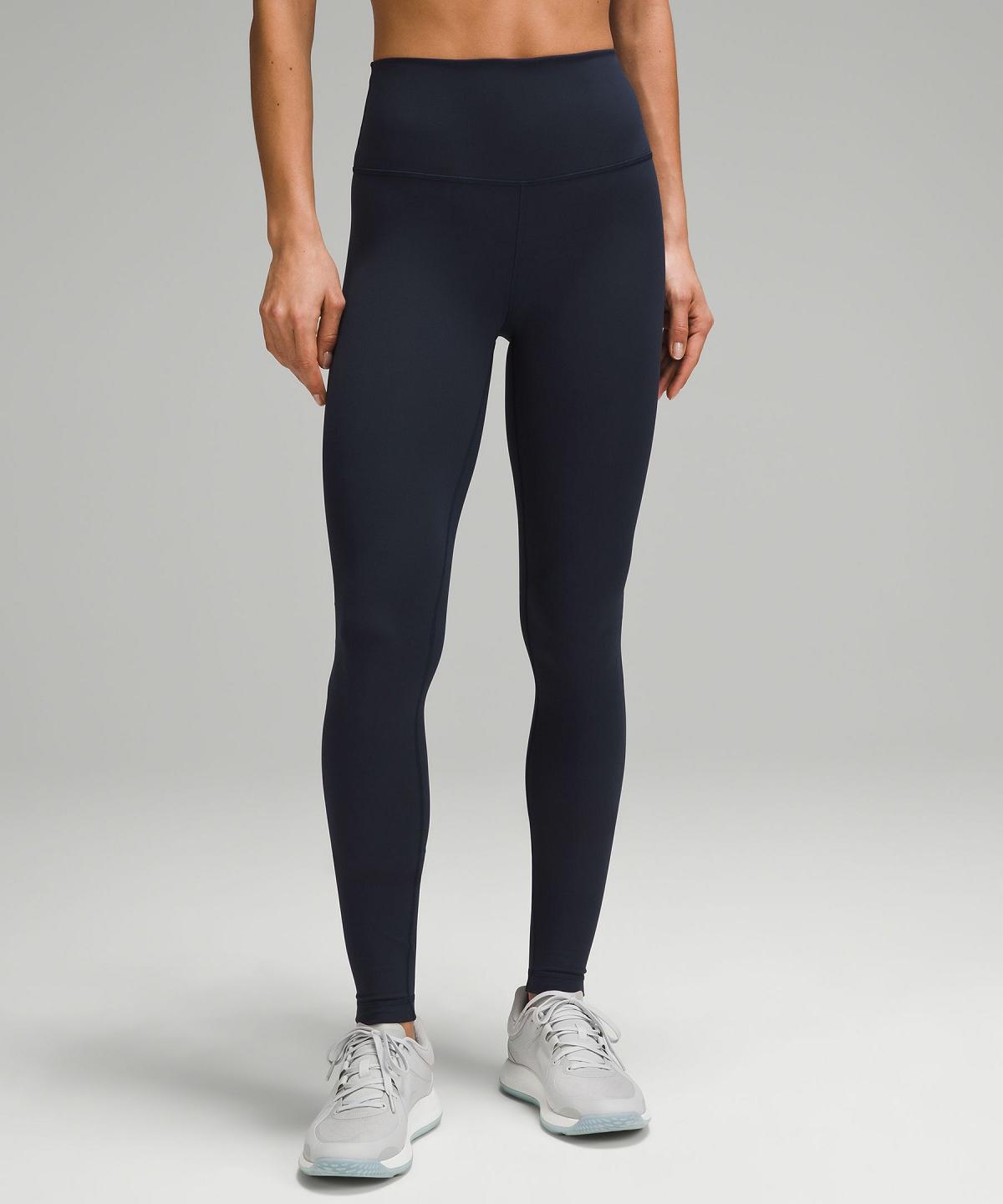 Pantaloni Donna Lululemon Wunder Train High-Rise Tight 31" Blu Marino | IT_LuLu45955