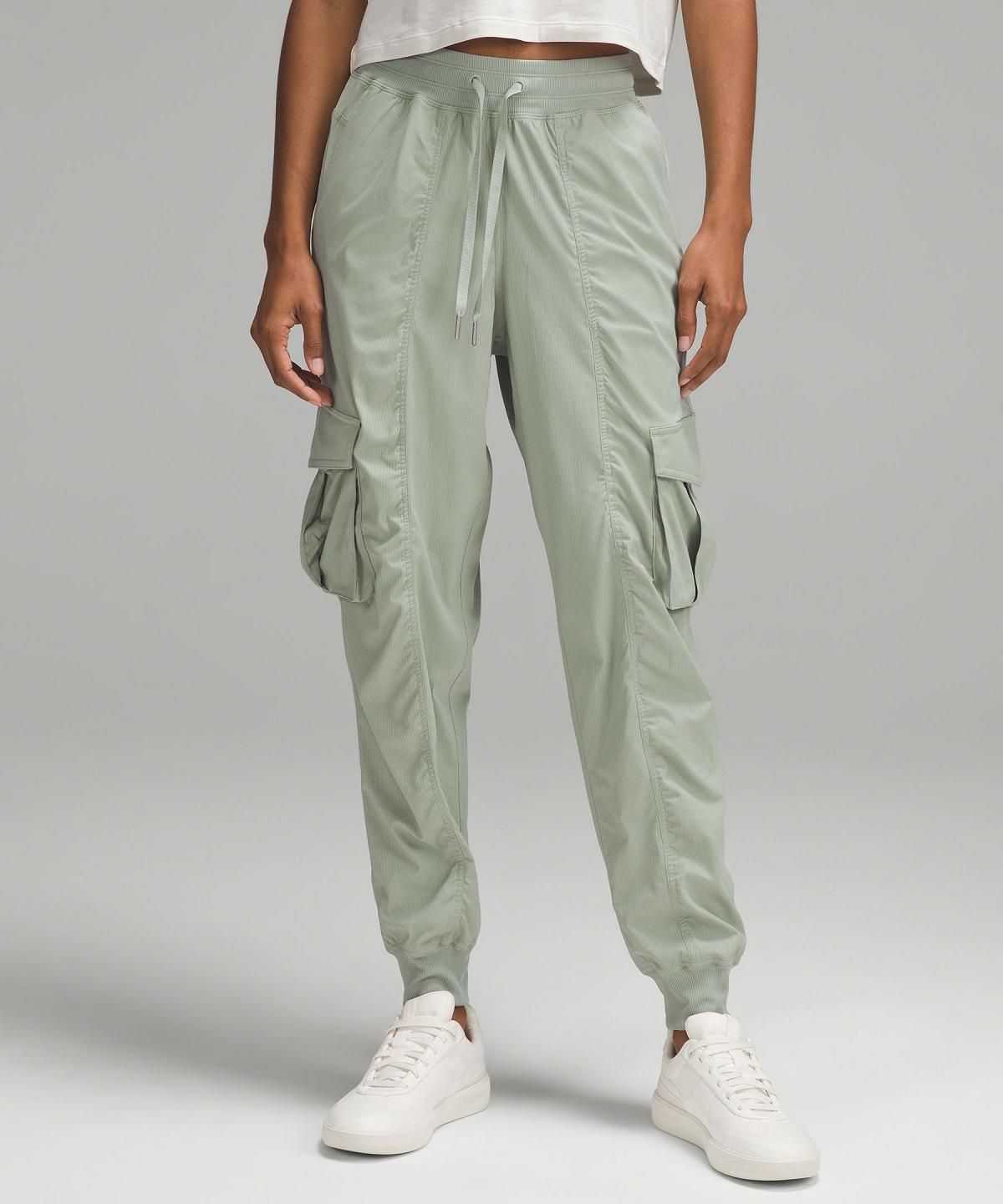 Pantaloni Jogger Donna Lululemon Dance Studio Relaxed-Fit Mid-Rise Cargo Verdi | IT_LuLu85241